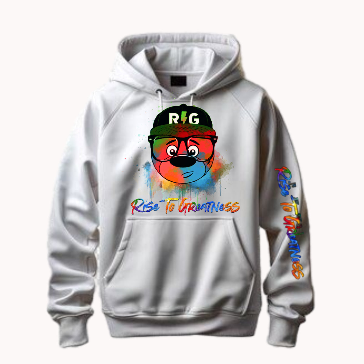 RTG Drip Hoodie in White